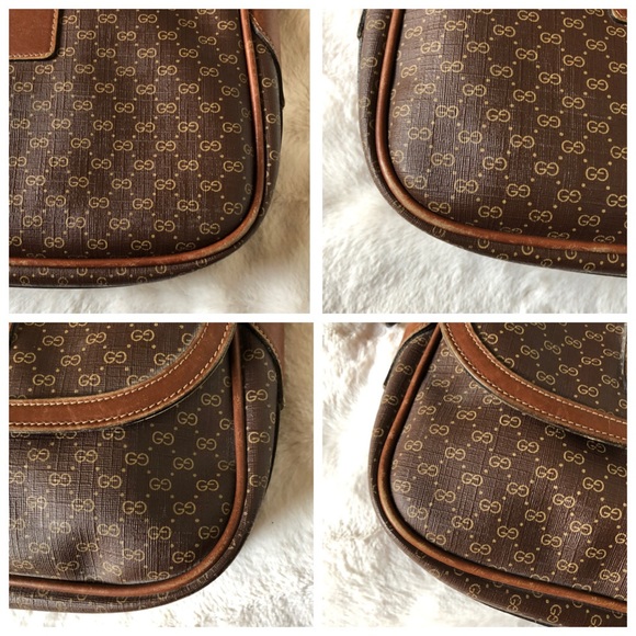 Gucci Vintage Micro GG Monogram Crossbody Bag - Picture 5 of 16